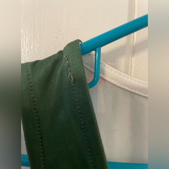 PINK DAISY baby doll green mushroom top Sz L - Picture 3 of 6